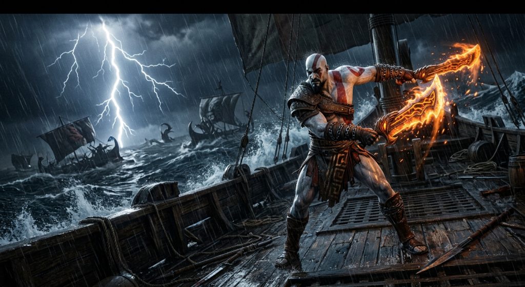 7d3d302c 0f68 4b08 b7f1 3638f367ad2d داستان بازی خدای جنگ روح اسپارتا | God of War Ghost of Sparta