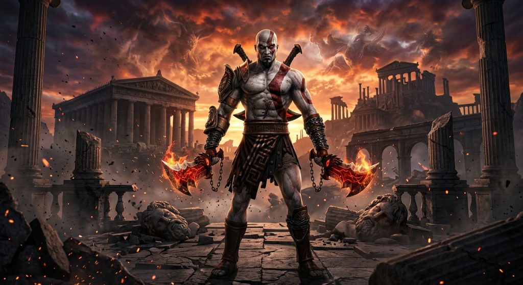 بازی God of War Chains of Olympus 2 داستان بازی خدای جنگ زنجیرهای الیمپوس | God of War Chains of Olympus