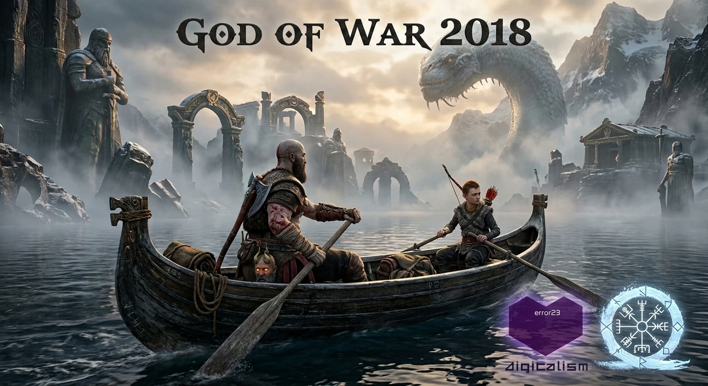 داستان بازی خدای جنگ 2018|God of war 2018 world sperent gow