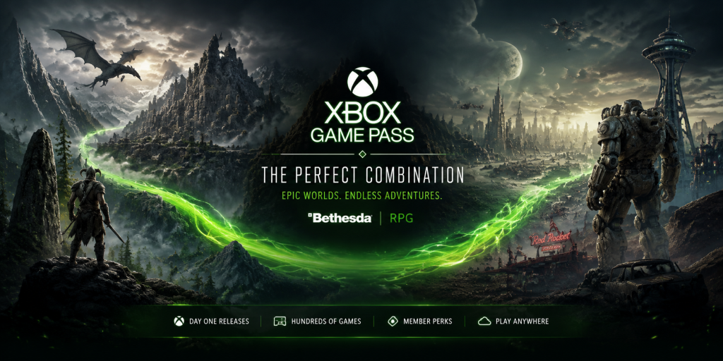 Game Pass و RPGهای Bethesda؛ ترکیب ایده‌آل