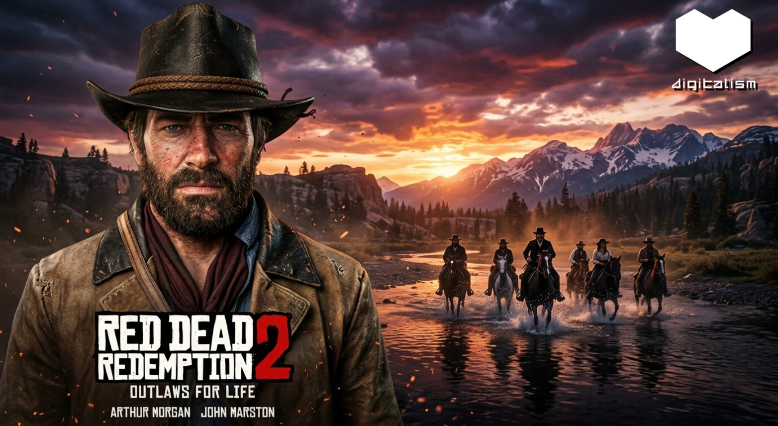 داستان بازی Red Dead Redemption 2 Digitalism