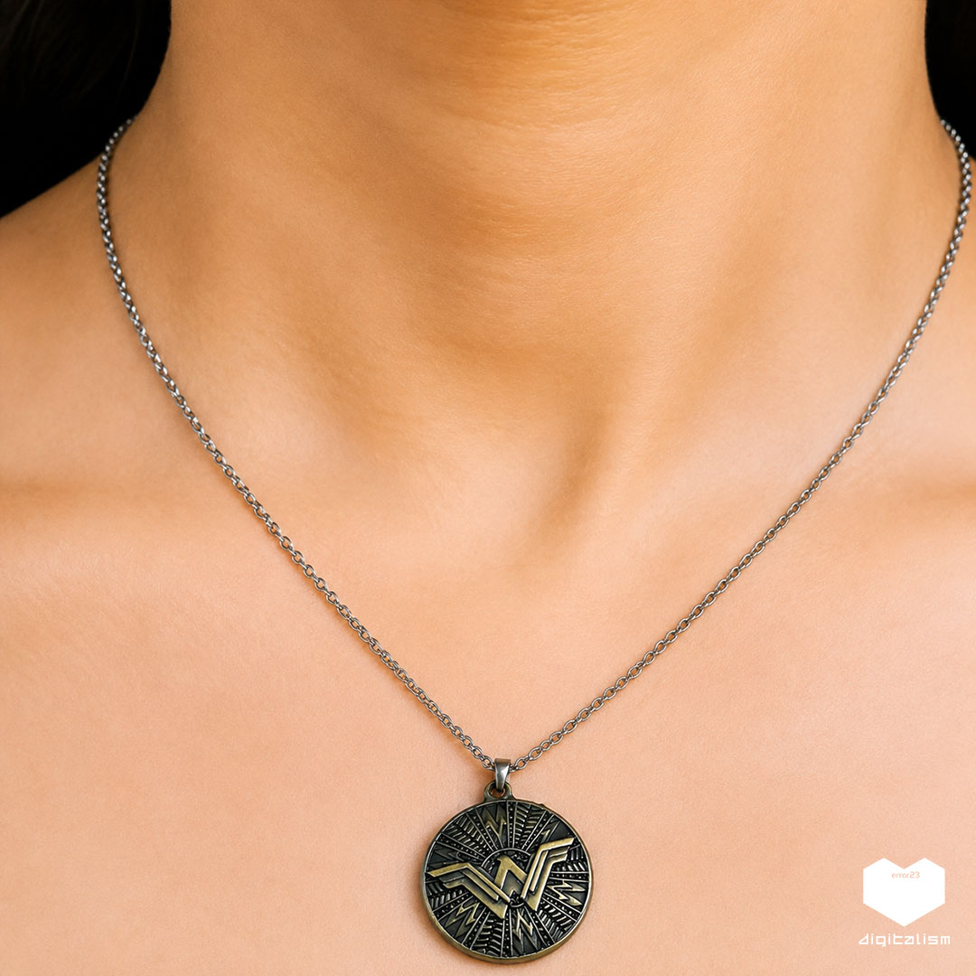 گردنبند نماد واندروومن | Wonder Woman Symbol Necklace