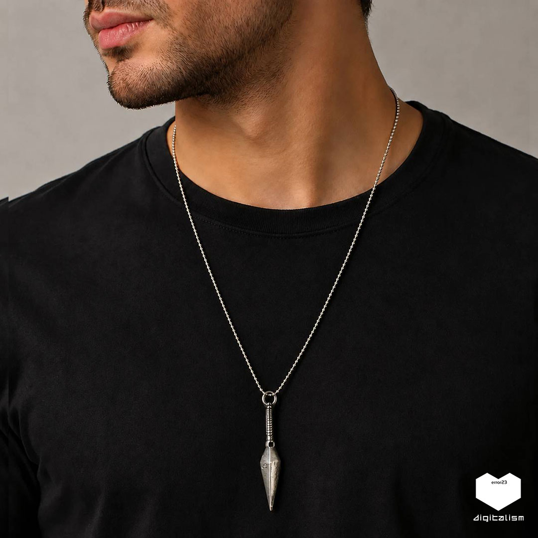 گردنبند طرح کونای ناروتو | Naruto Kunai Necklace